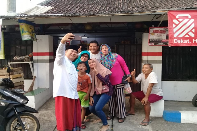 H Hendy Siswanto Merajut Silaturahmi dengan Warga Jember